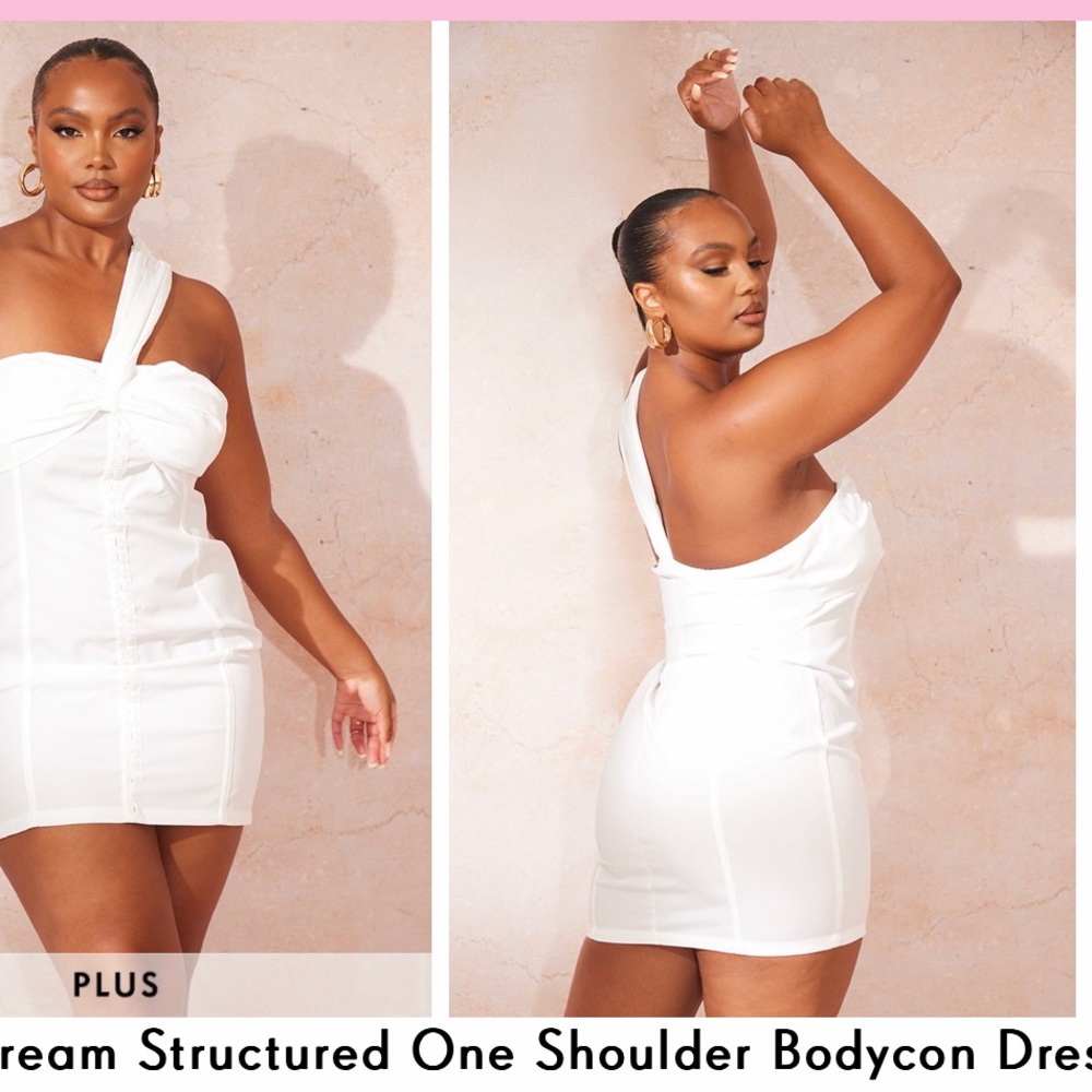 White summer mini dress
